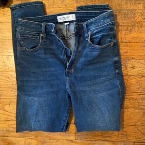 Abercrombie high waist jeans (Olivia Rink design)